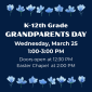 K-12th Grade Grandparents Day K-12th Grade Grandparents Day