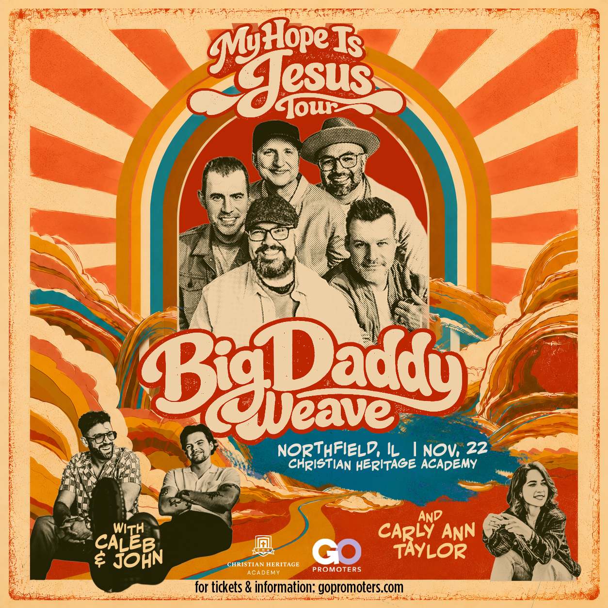 "The Let it Begin Tour" with Big Daddy Weave to Come to CHA on November 22 "The Let it Begin Tour" with Big Daddy Weave to Come to CHA on November 22