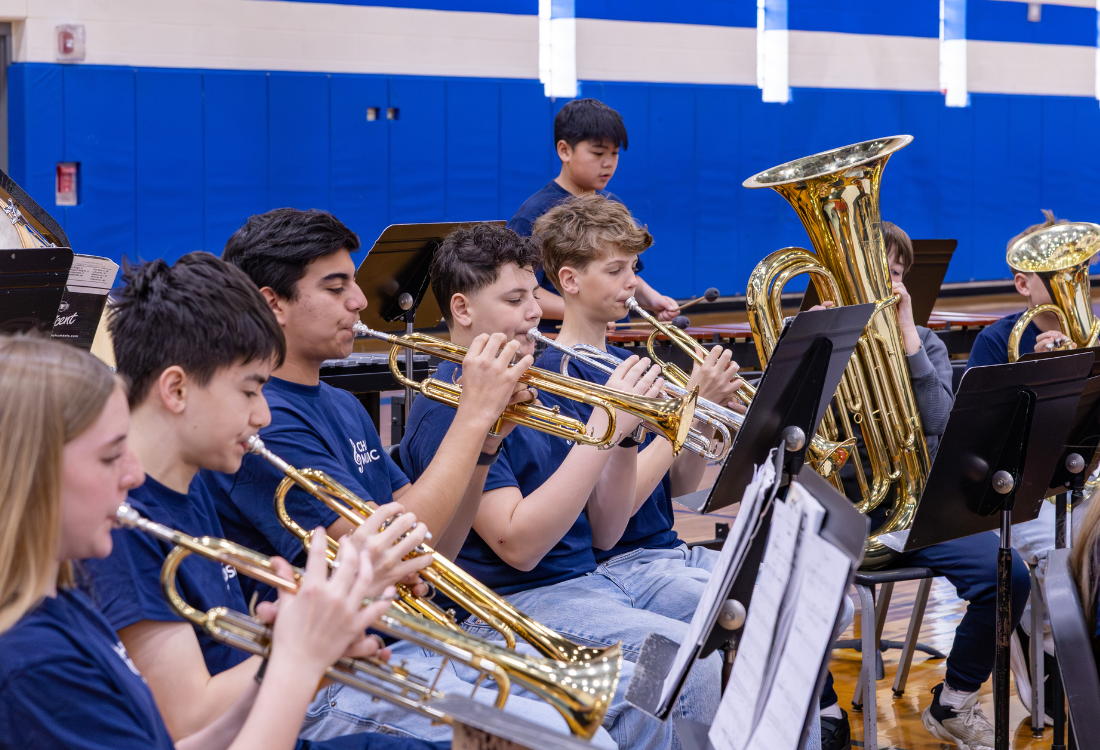CHA Middle School Music Groups Earn Top Honors