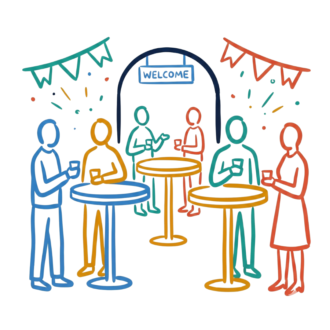 Reception, VIP, and Green Room Spaces